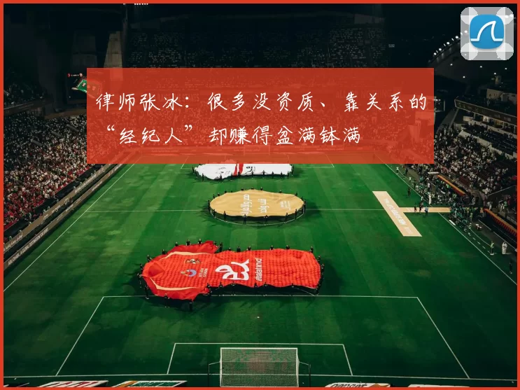 律师张冰：很多没资质、靠关系的“经纪人”却赚得盆满钵满